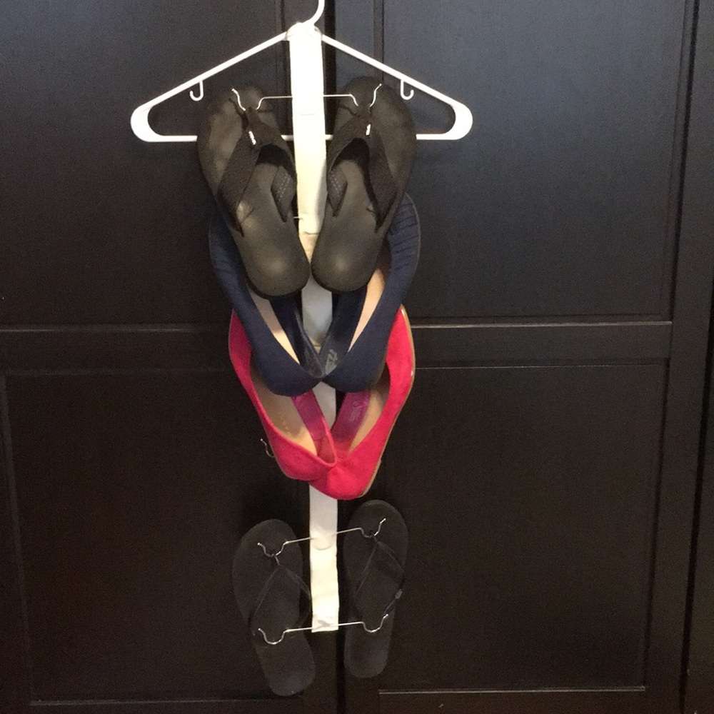 Flip Flop Sandal Storage Organization